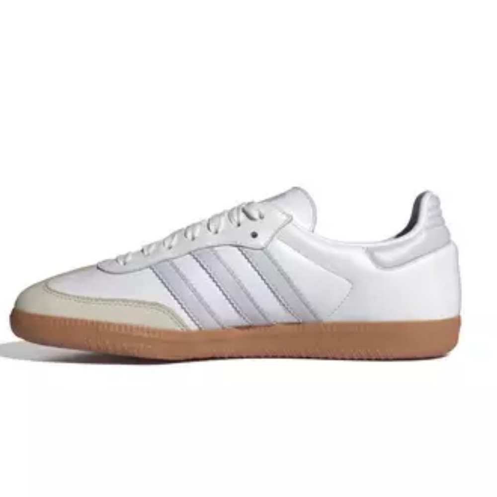 EUC adidas Originals Samba OG "Ftwr White/Halo Blue" Women's Shoe